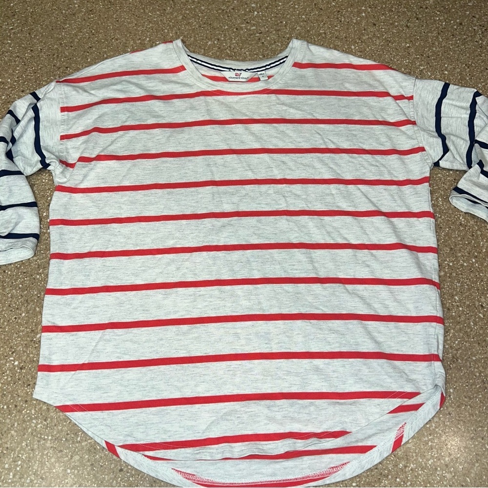 Vineyard Vines Oversized Tee 3/4 Sleeve